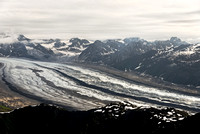 The Kahiltna glacier.