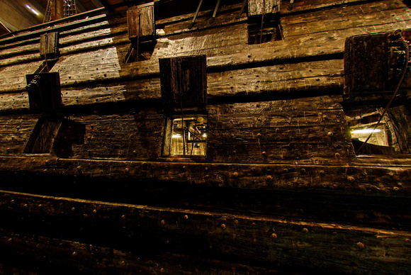The Vasa  capsized and sunk in its maiden voyage - which lasted all of 1500 metres.