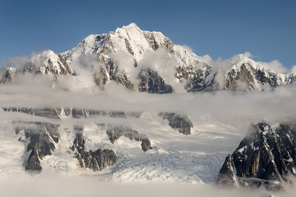 Mount Foraker, McKinley's little brother.