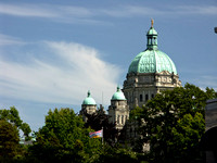 Parliament building in Victoria.