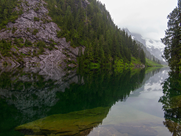 When the rain stops, reflections are great.