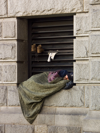 Homeless.