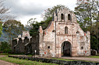 The ruins of the Concepción church.