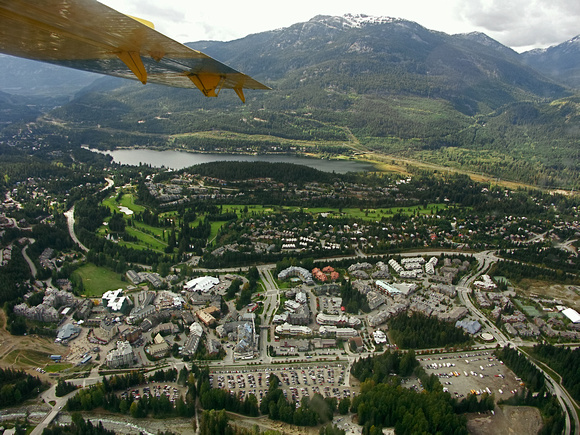 Whistler from the air.