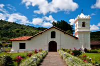 The colonial church at Orosi.